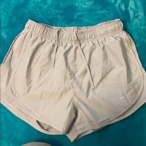 gray nike running shorts